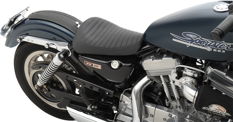 DRAG SPECIALTIES Solo Seat - Classic - XL '82-'03 NO RUBBER BUMPERS 0804-0615