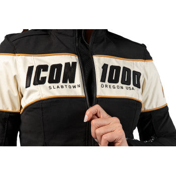 ICON Women's Hella 4™ Jacket - Black - 2XL 2822-1681