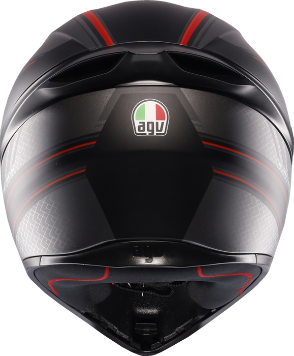 AGV K1 S Motorcycle Helmet - Sling - Matte Black/Red - 2XL 2118394003-038-XXL