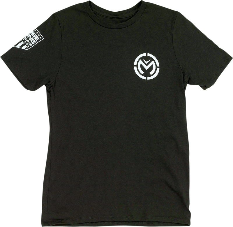 MOOSE RACING Youth Pro Team T-Shirt - Black - Medium 3032-3382