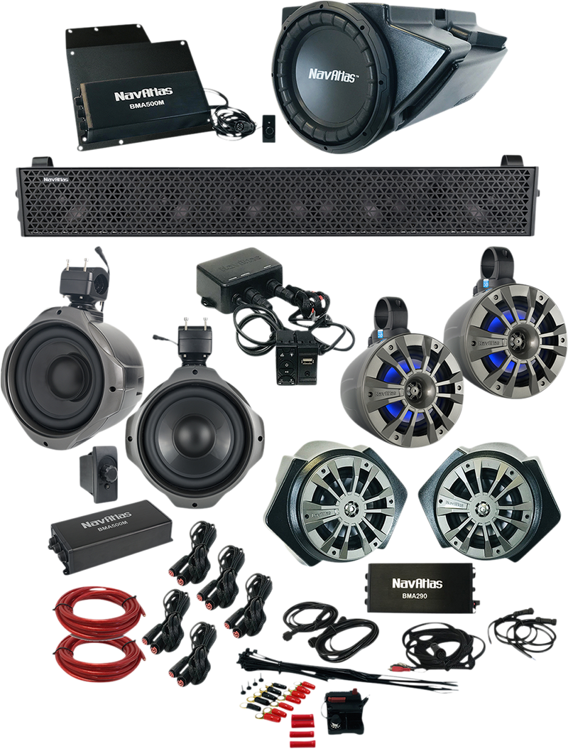 NAVATLAS Audio Kit - Zone 6 - RZR RZR2ZONE6