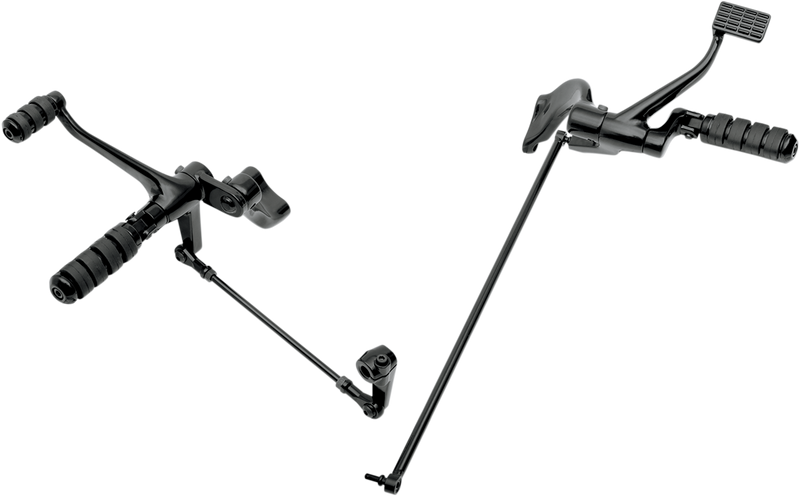 DRAG SPECIALTIES Forward Control - XL - +2 - Black 56221
