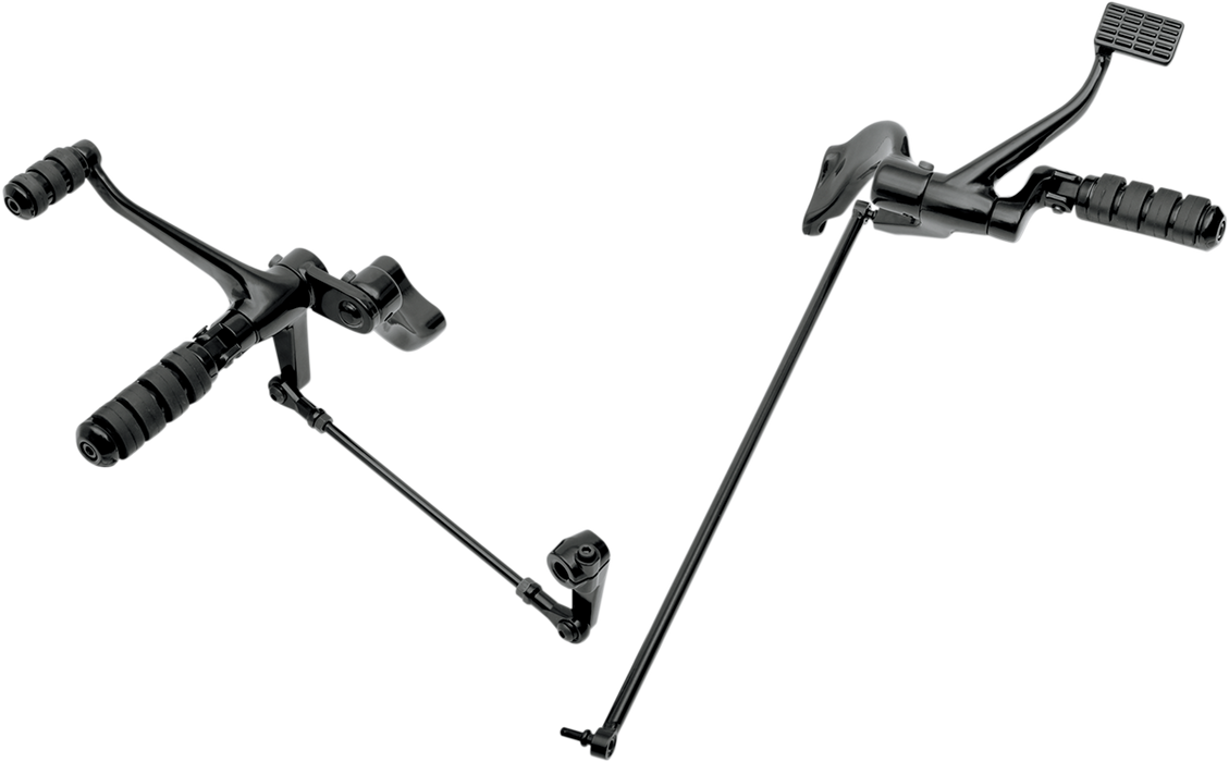 DRAG SPECIALTIES Forward Control - XL - +2 - Black 56221