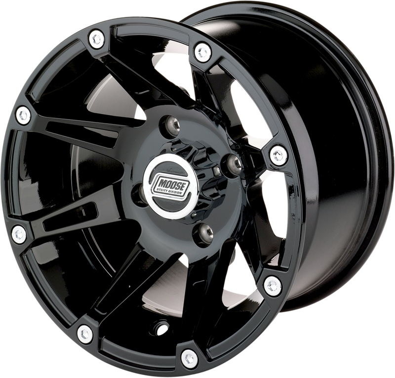 MOOSE UTILITY Wheel - 387X - Front - Black - 14x7 - 4/110 - 4+3 387ML147110GB4