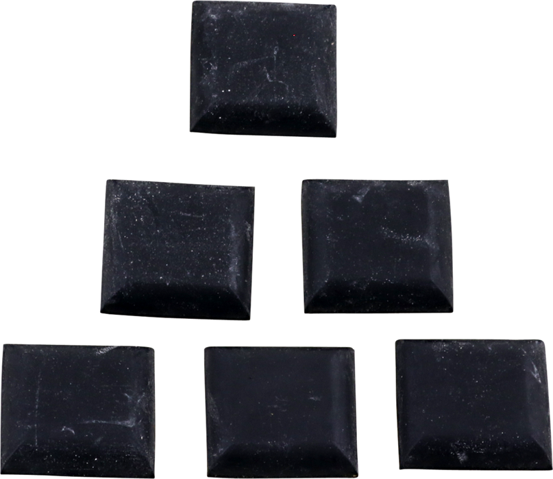 DRAG SPECIALTIES Kickstand Bumpers - 6 Pack 72257-HC3