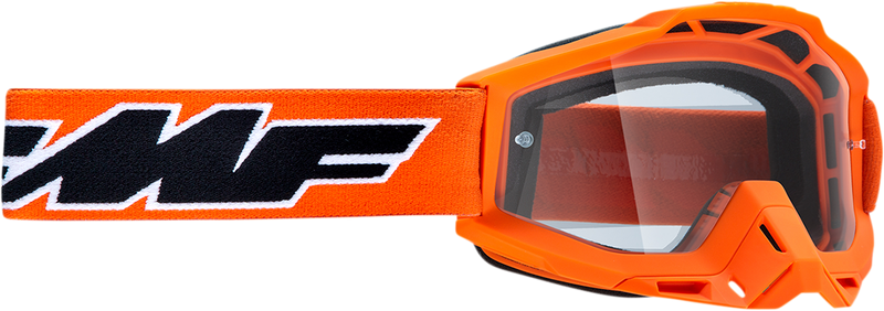 FMF PowerBomb OTG Goggles - Rocket - Orange - Clear F-50041-00003 2601-2991