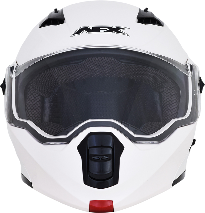 AFX FX-111 Motorcycle Helmet - Pearl White - Medium 0100-1795