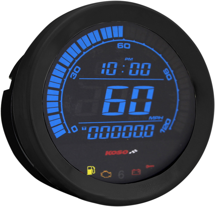 KOSO NORTH AMERICA 4" Speedometer - Black BA051010