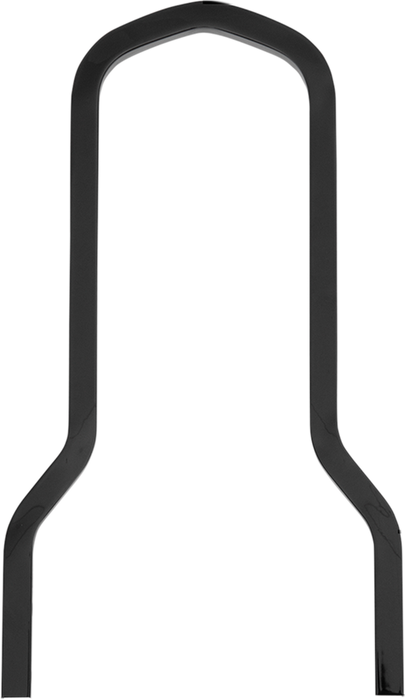DRAG SPECIALTIES Sissy Bar - 12.5"H x 7.5"W - Black 50262807