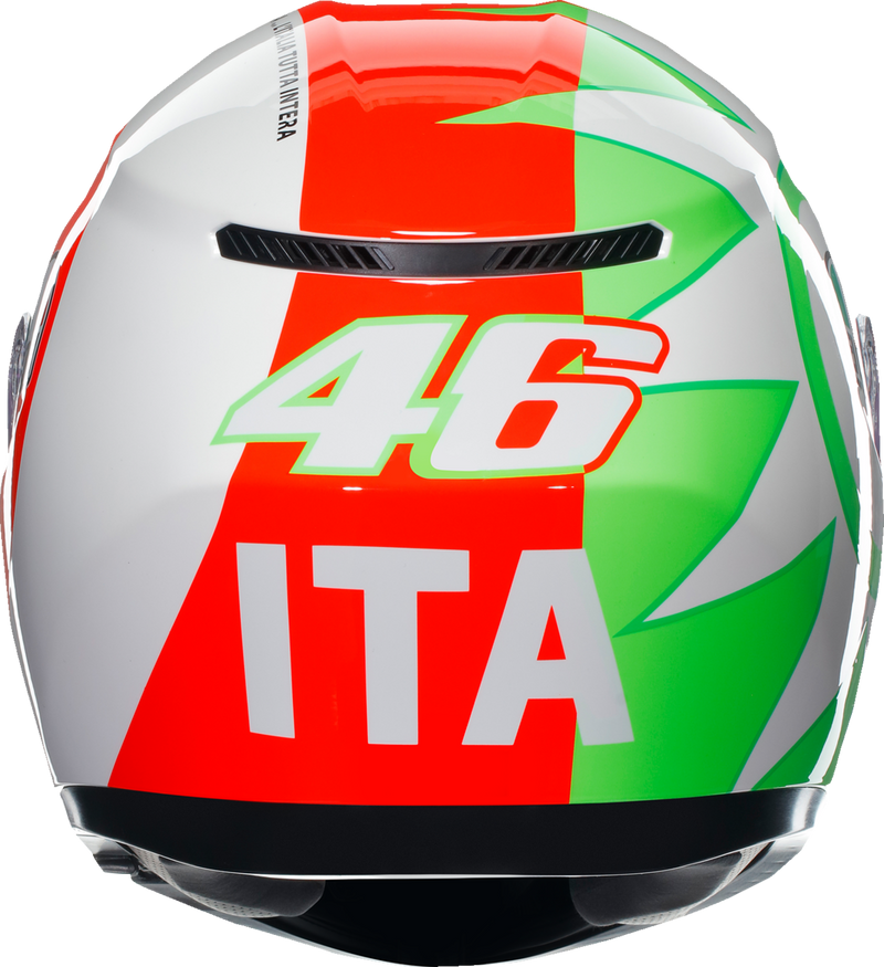 AGV K3 Motorcycle Helmet - Rossi Mugello 2018 - Large 2118381004005L