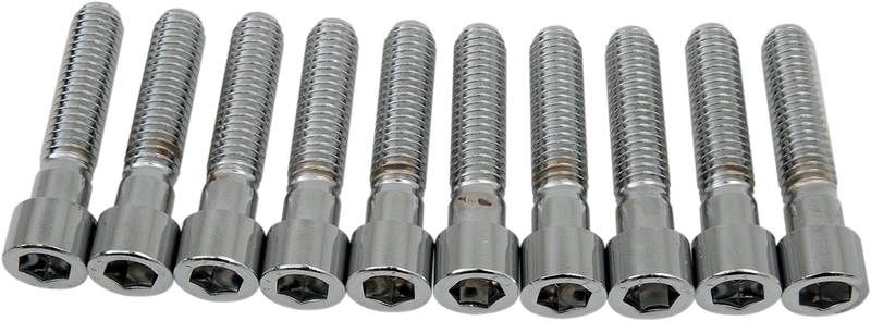 DRAG SPECIALTIES Bolts - Socket-Head - Smooth - 3/8-16 x 1-3/4" MPB241S