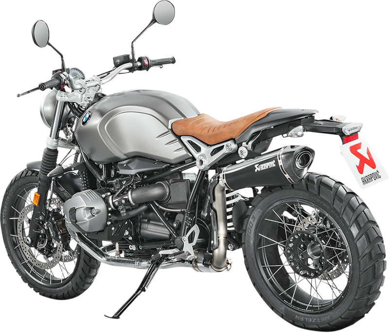 AKRAPOVIC Muffler - Titanium - R NineT 2017-2023 Black S-B12SO17-HBRBL 1811-3290