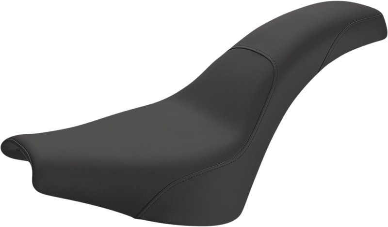 SADDLEMEN Seat - Profiler - Black - Smooth - Softail 818-30-047