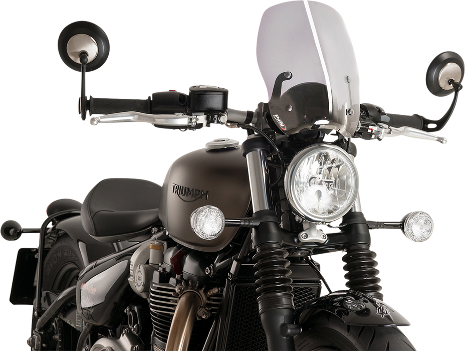 PUIG HI-TECH PARTS Naked New Generation - Light Smoke Windscreen 9437H