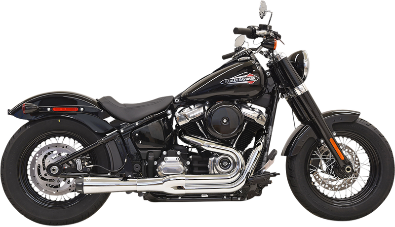 BASSANI XHAUST 2:1 Exhaust - Chrome 1S92R