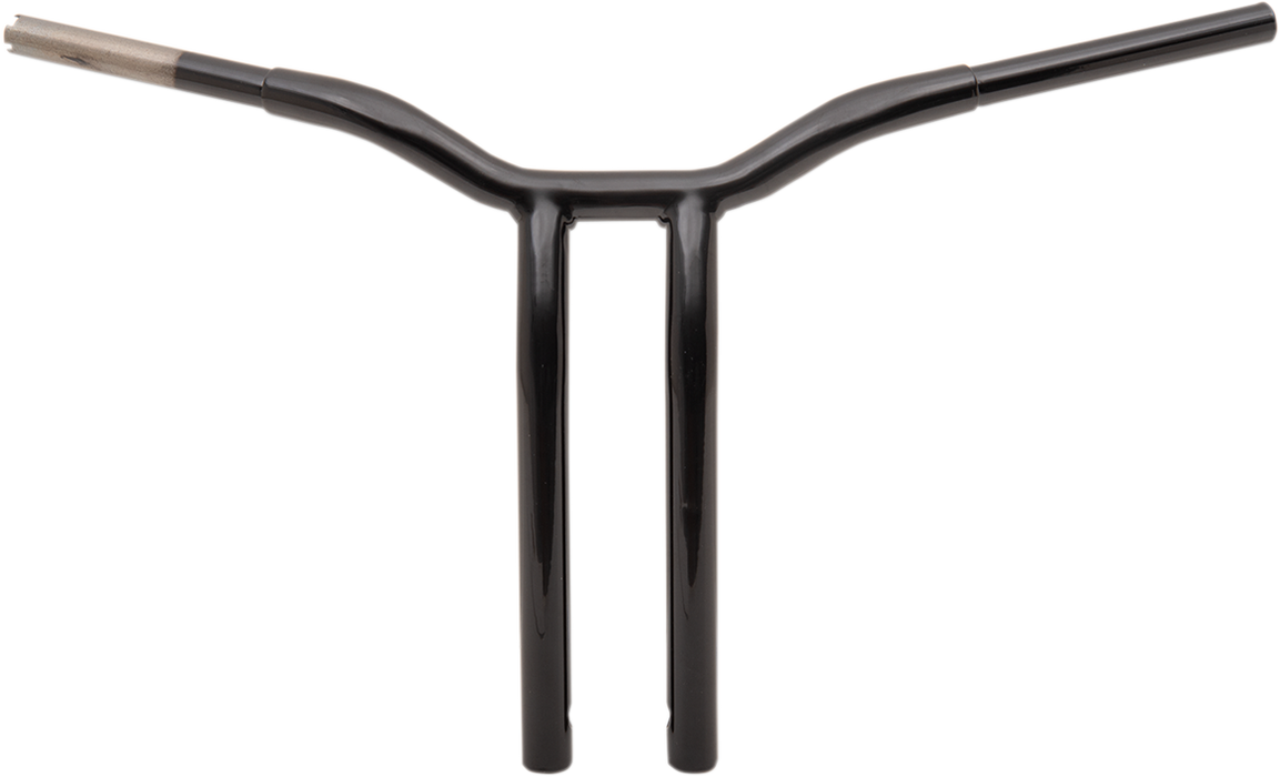 LA CHOPPERS Handlebar - Kage Fighter - One Piece - Bent - 16" - Black LA-7338-16B
