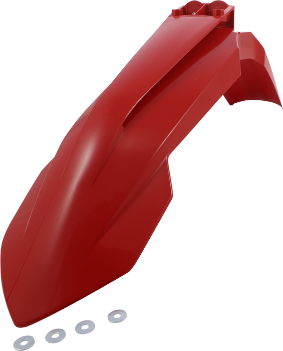 ACERBIS Front Fender - Red 2685940004