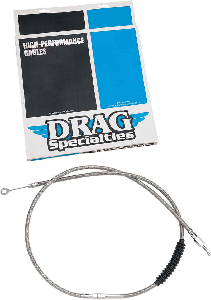 DRAG SPECIALTIES Clutch Cable - Braided 5321300HE