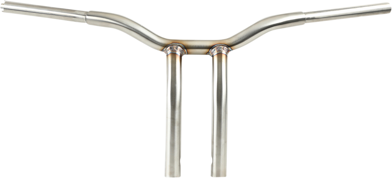 LA CHOPPERS Handlebar - Kage Fighter - One Piece - Bent - 12" - Stainless Steel LA-7338-12SS
