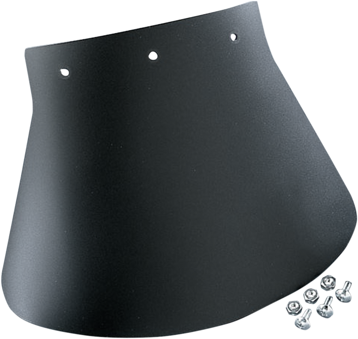 DRAG SPECIALTIES Mud Flap - Plain - 10.5" W x 8" H DS393701