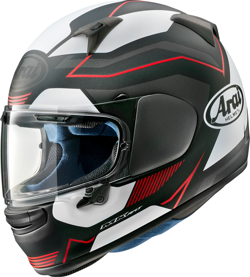 ARAI Regent-X Motorcycle Helmet - Sensation - Red Frost - Large 0101-15842