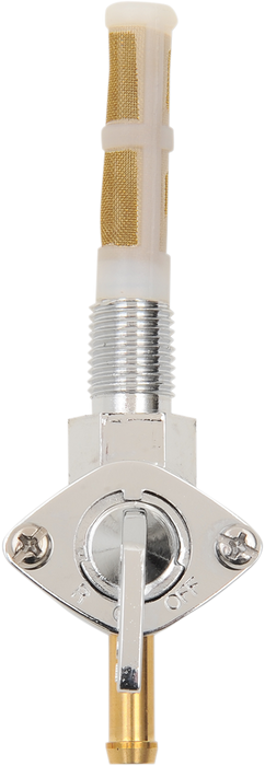 DRAG SPECIALTIES Downward Petcock - Chrome - 1/4" NPT T03-0075