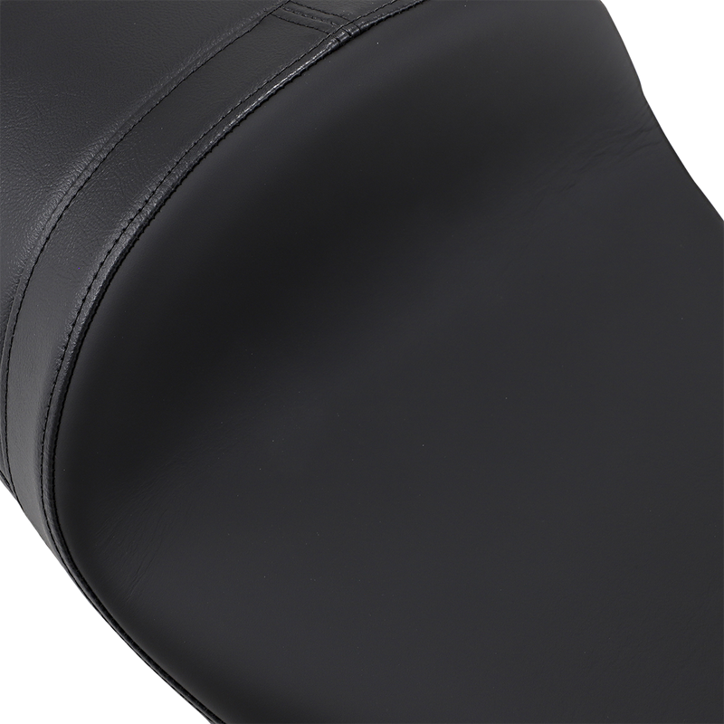 DRAG SPECIALTIES Forward Low Solo Seat - Solar Leather - FL '08-'22 0801-1251