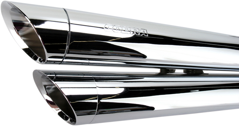 COBRA Streetrod Slashdown Exhaust 3918