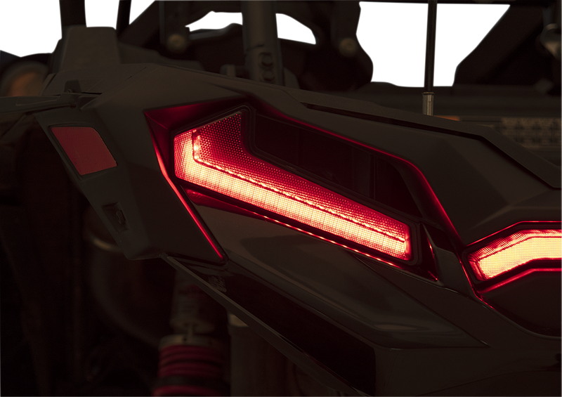 MOOSE UTILITY Taillights - LED - RZR1000 - Black 100-3371-PU
