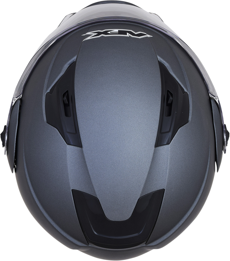 AFX FX-111 Motorcycle Helmet - Frost Gray - Large 0100-1791