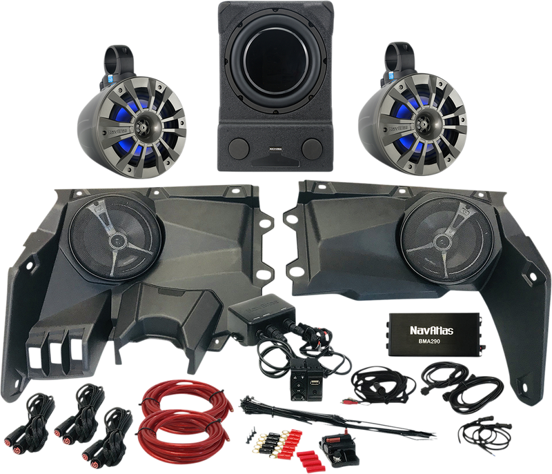 NAVATLAS Audio Kit - Zone 4 - X3 X36ZONE4