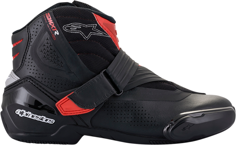 ALPINESTARS SMX1-R V2 Boots - Black/Red - US 13.5 / EU 49 2224021-13-49