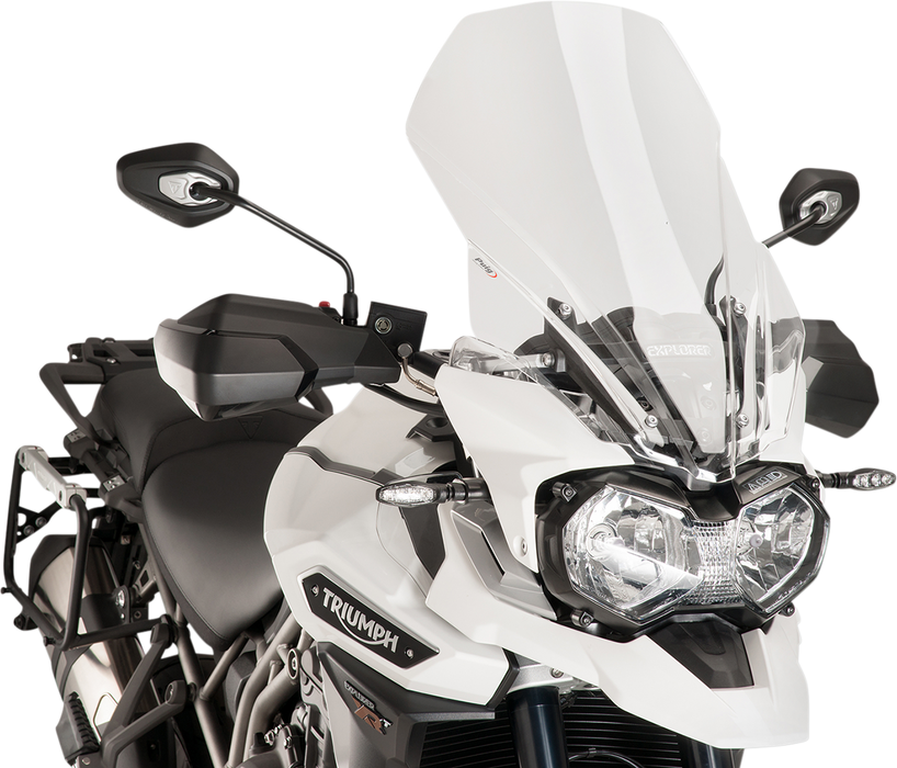 PUIG HI-TECH PARTS Race Windscreen - Clear - Tour - Tiger 8915W