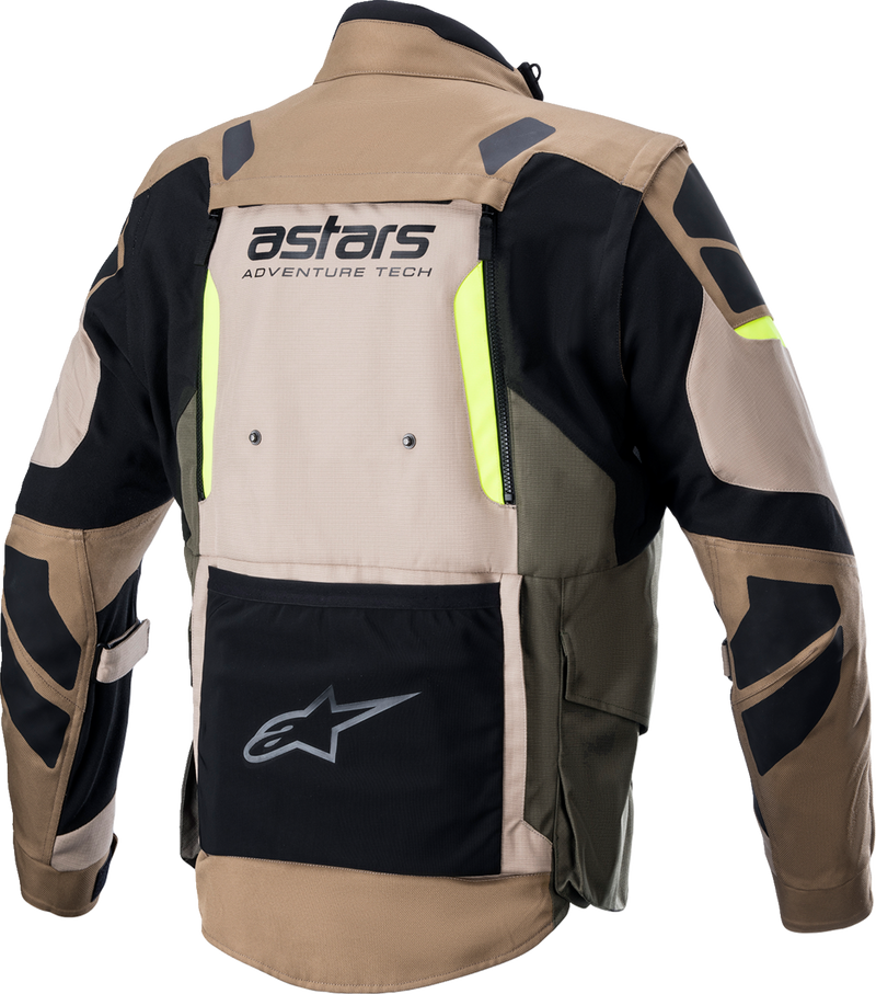 ALPINESTARS Halo Drystar® Jacket - Black/Sand/Yellow - 4XL 3204822-865-4X