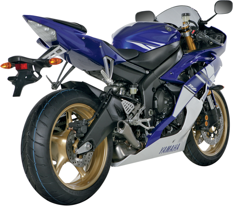 AKRAPOVIC Megaphone Muffler - Titanium YZF-R6 2006-2020 SM-Y6SO6T 1811-0973