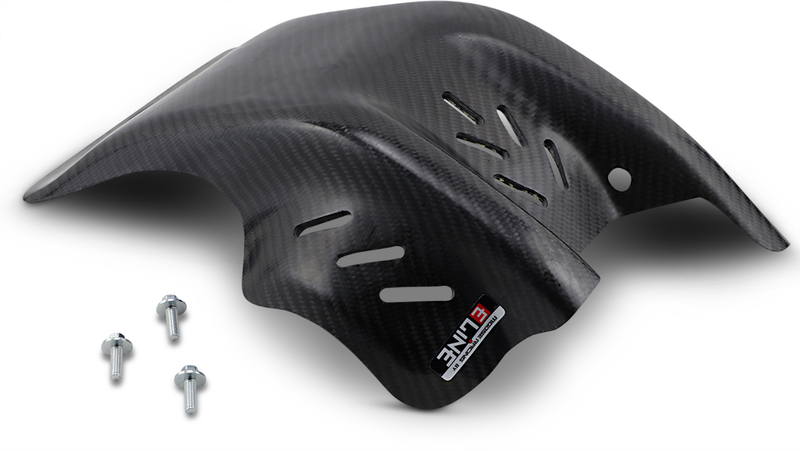 MOOSE RACING Carbon Fiber Skid Plate - Husqvarna | KTM MSP25019F