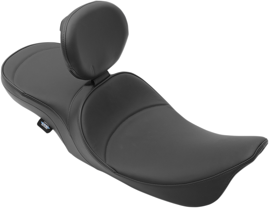 DRAG SPECIALTIES Low Touring Seat - Mild Stitched - Driver's Backrest - FL '99-'07 0801-1103