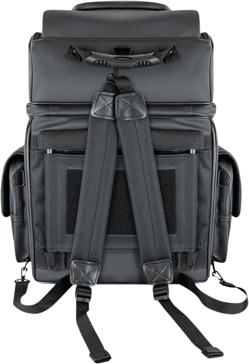 SADDLEMEN BR3400D Sissy Bar Bag - Black EX000972