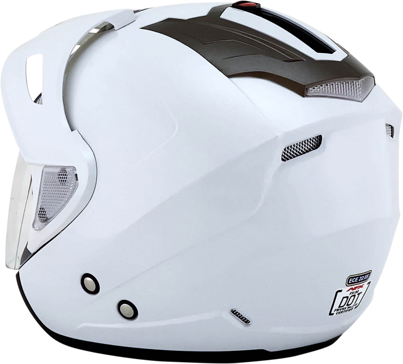 AFX FX-50 Motorcycle Helmet - Pearl White - 2XL 0104-1380