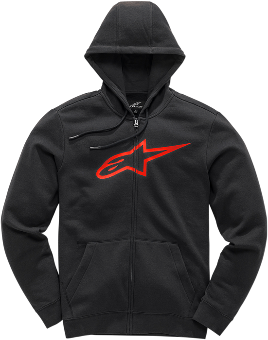 ALPINESTARS Ageless 2 Zip Hoodie - Black/Red - XL 1038530521030XL