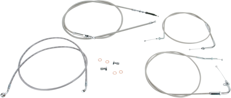 BARON Cable Line Kit - 15" - 17" - VN900 - Stainless Steel BA-8074KT-16