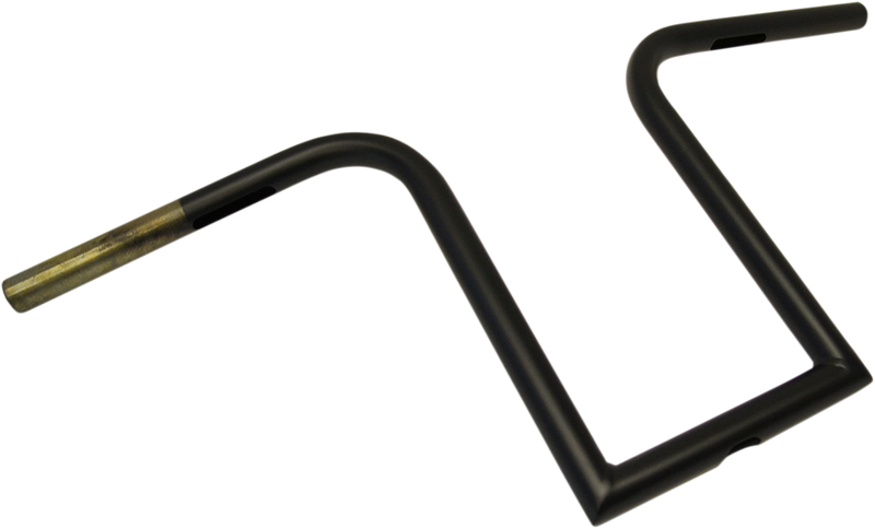 LA CHOPPERS Handlebar - Bourbon Ape - 12" - Flat Black LA-7381-12M
