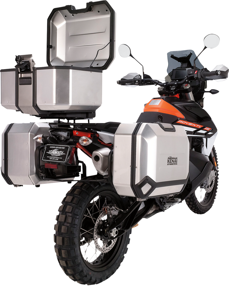 MOOSE RACING Kenai Case 36 - Right - Silver D0TR36100RKM