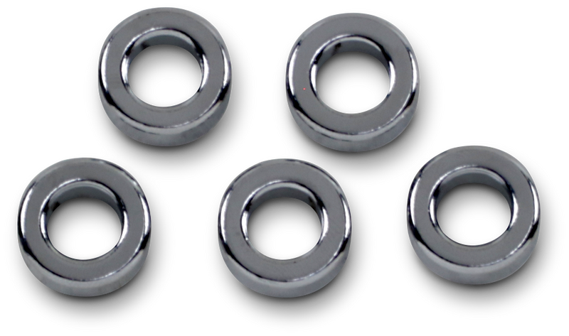 DRAG SPECIALTIES Spacer - Chrome - 5/16" x 5/8" x 1/4" MPB508