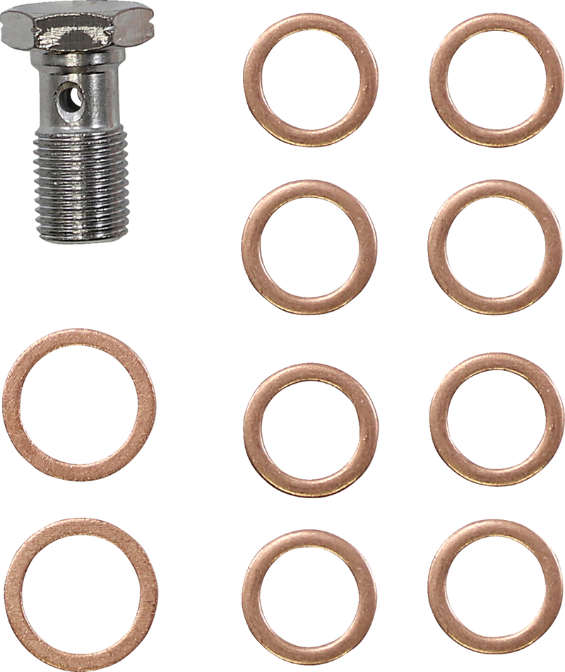 LA CHOPPERS Handlebar Cable/Brake Line Kit - 15" - 17" Ape Hanger Handlebars - Black Vinyl LA-8056KT-16B