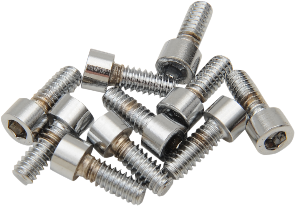 DRAG SPECIALTIES Bolts - Socket-Head - Smooth - 10-24 x 1/2" MPB192S