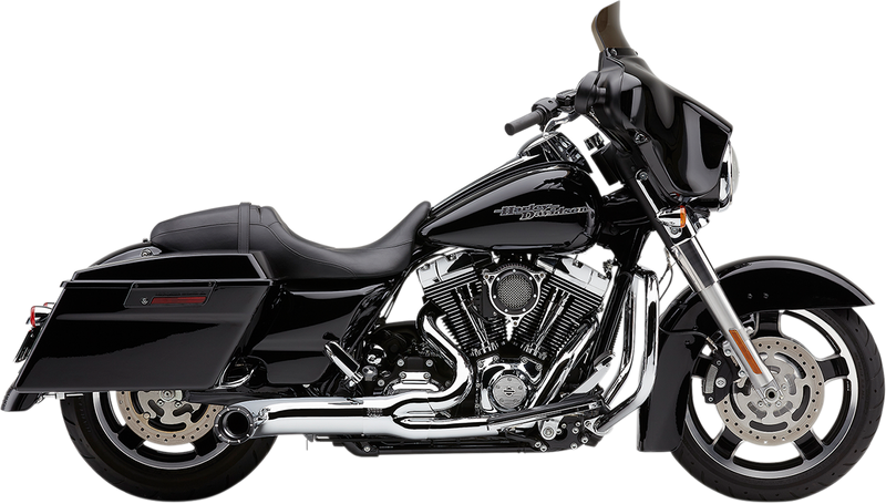 COBRA Turn Out 2-into-1 Exhaust System - Chrome 6270-1
