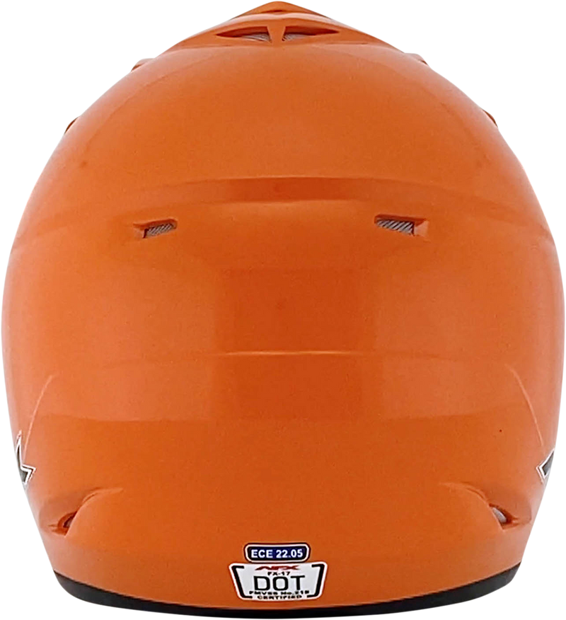 AFX Fx-17 Motorcycle Helmet - Orange - 3xl 0110-2588