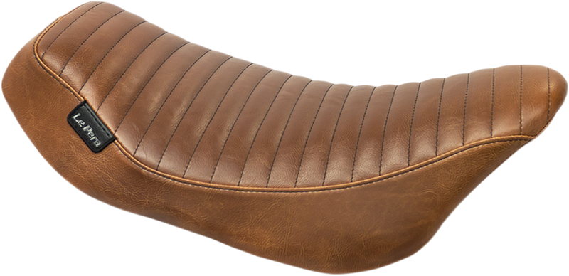 LE PERA Streaker Solo Seat - Pleated - Brown - FL '08+ LK-357PTTDV