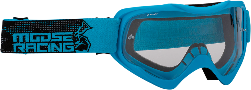 MOOSE RACING Qualifier Goggles - Agroid - Blue 2601-2659